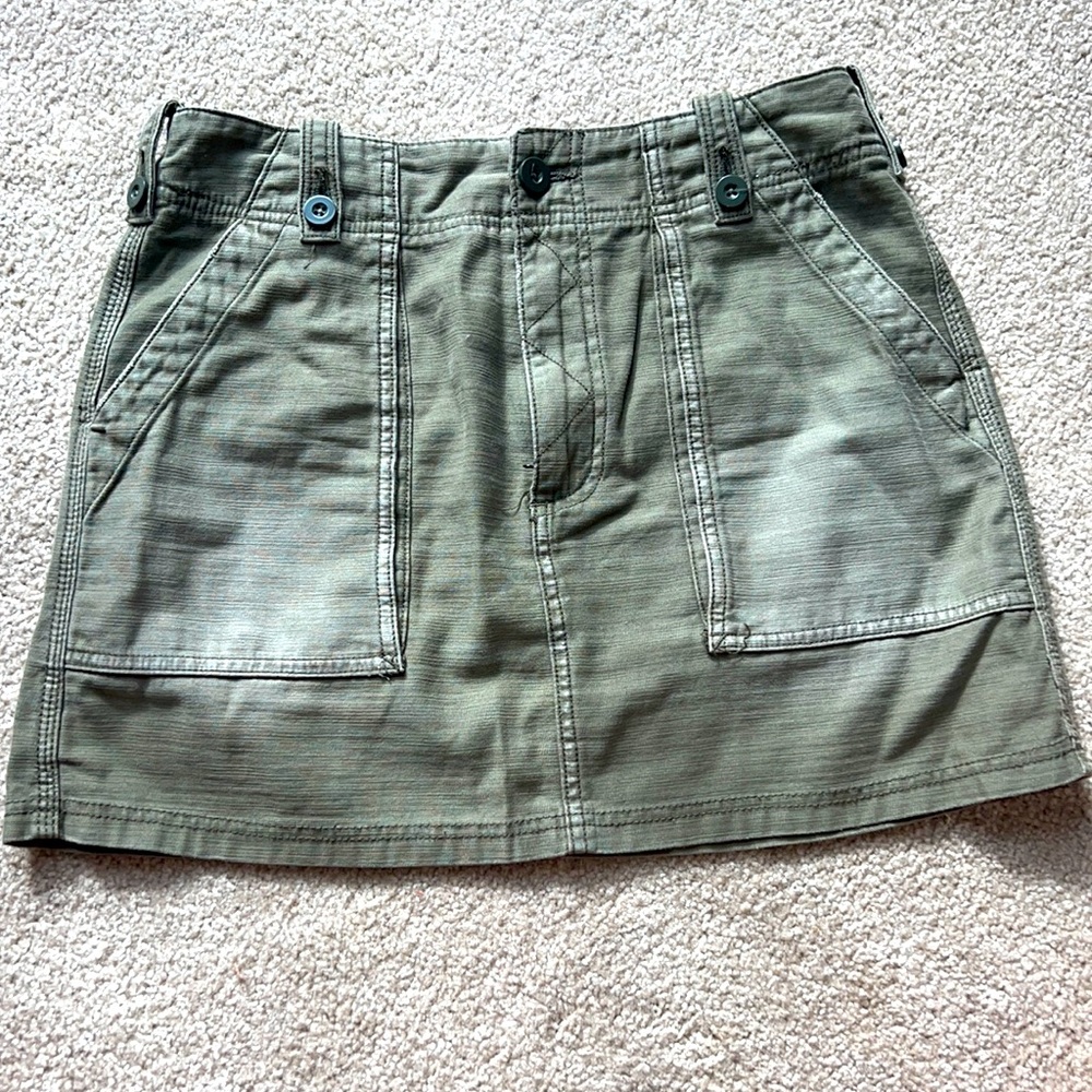 Free People Cargo Skirt